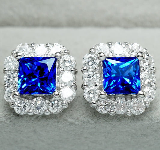 サファイア ピアス