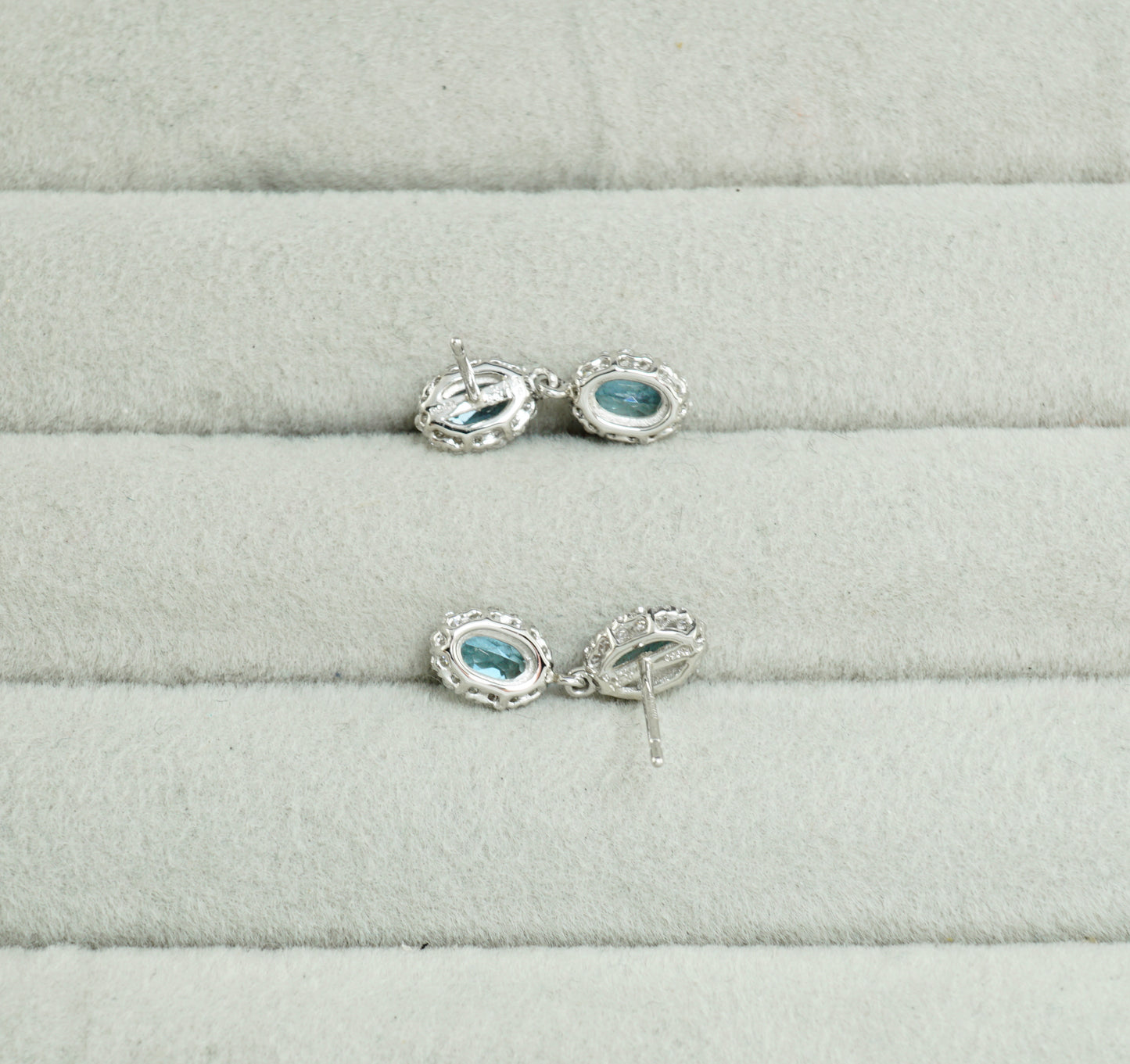 サンタマリアアクアマリン ピアス