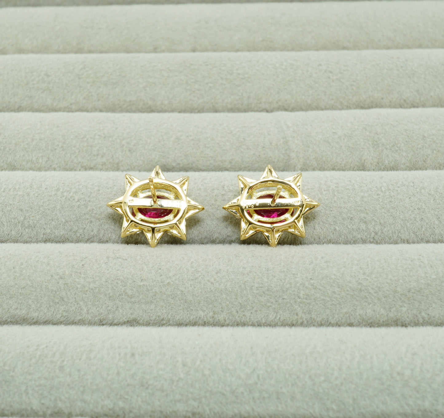 ルベライト ピアス