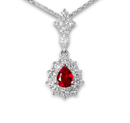 ルビー ネックレス