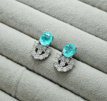 パライバトルマリン ピアス