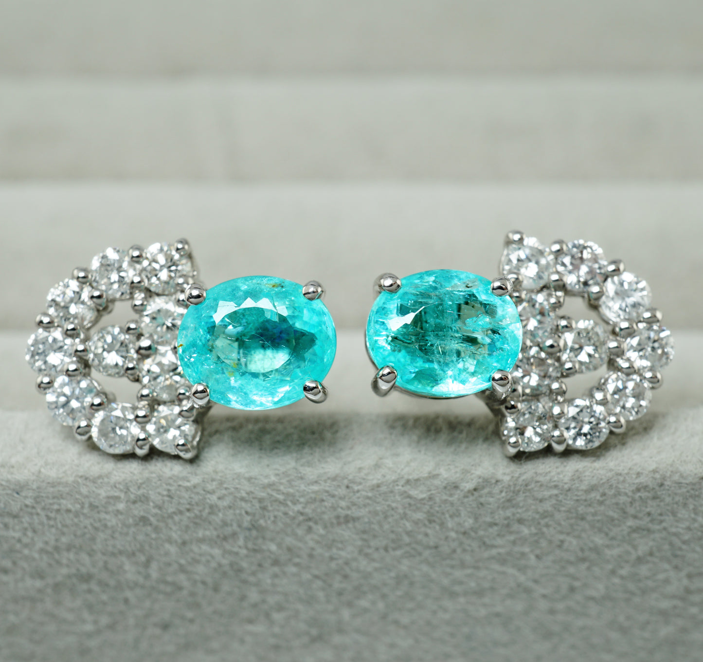 パライバトルマリン ピアス