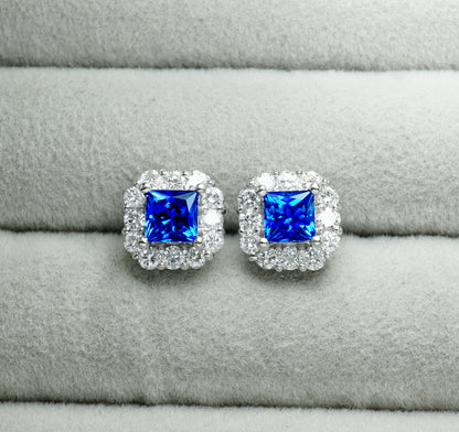 サファイア ピアス