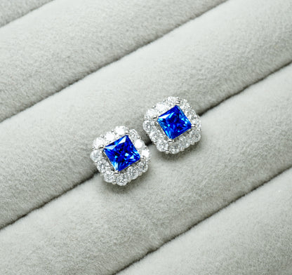 サファイア ピアス