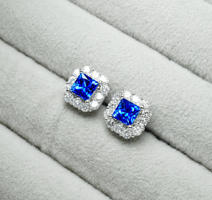 サファイア ピアス