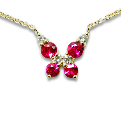 ルビー ネックレス