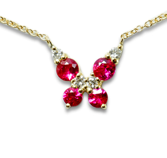 ルビー ネックレス