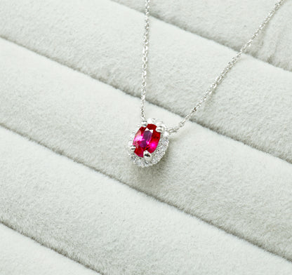 ルビー ネックレス