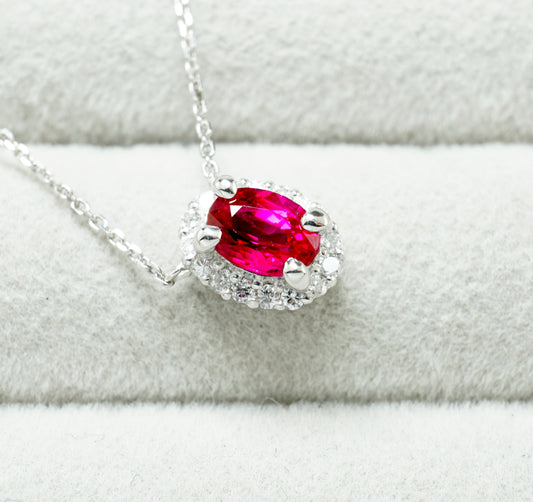 ルビー ネックレス