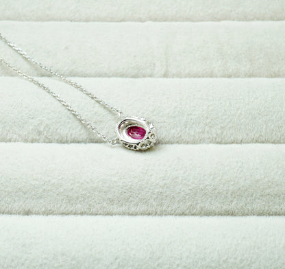 ルビー ネックレス