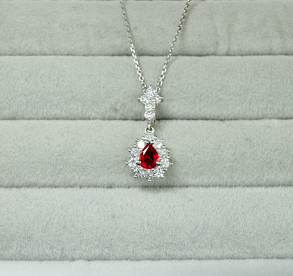 ルビー ネックレス