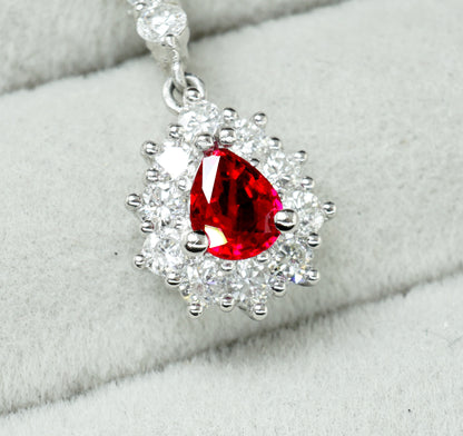 ルビー ネックレス