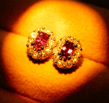 アレキサンドライト ピアス