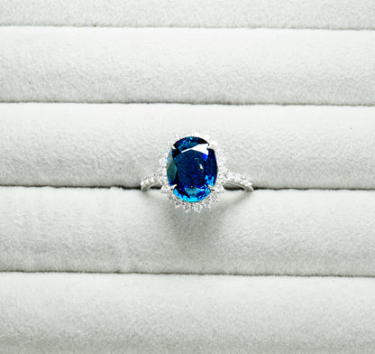 インディゴライトトルマリン リング