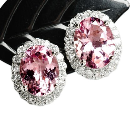 モルガナイト ピアス