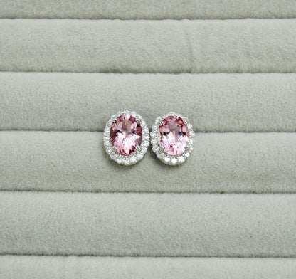 モルガナイト ピアス