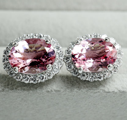 モルガナイト ピアス