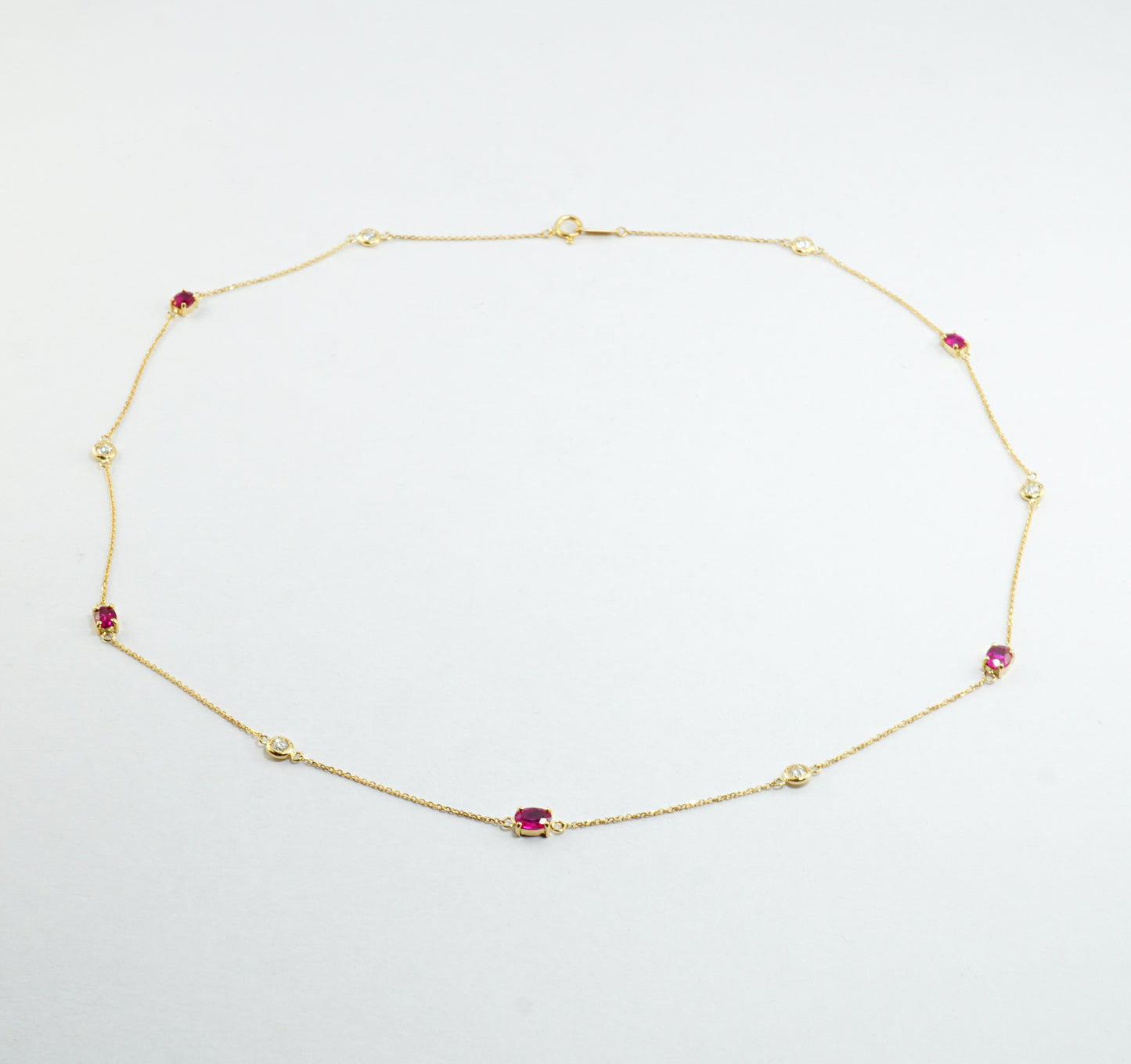 ルビー ネックレス