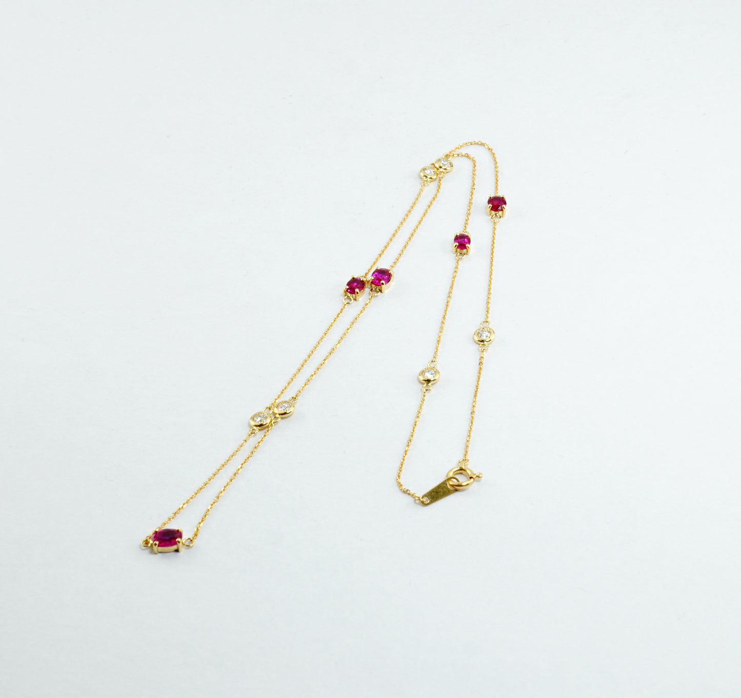 ルビー ネックレス