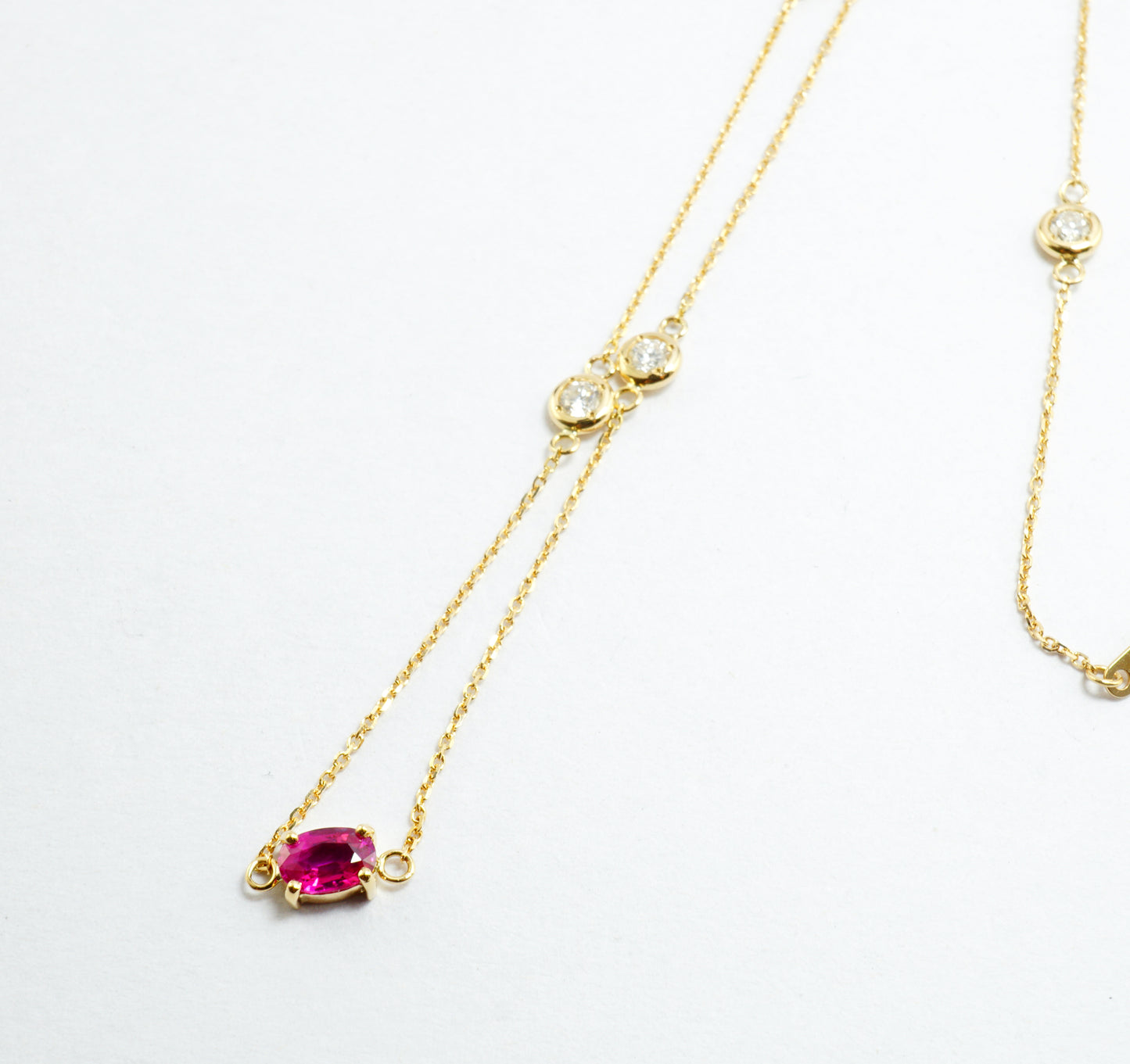 ルビー ネックレス