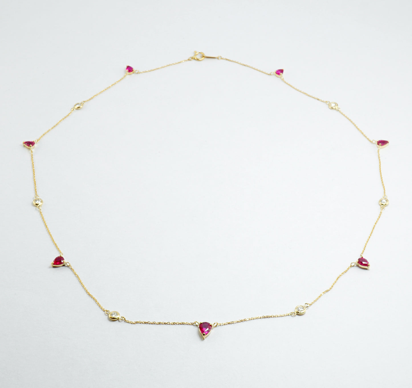 ルビー ネックレス