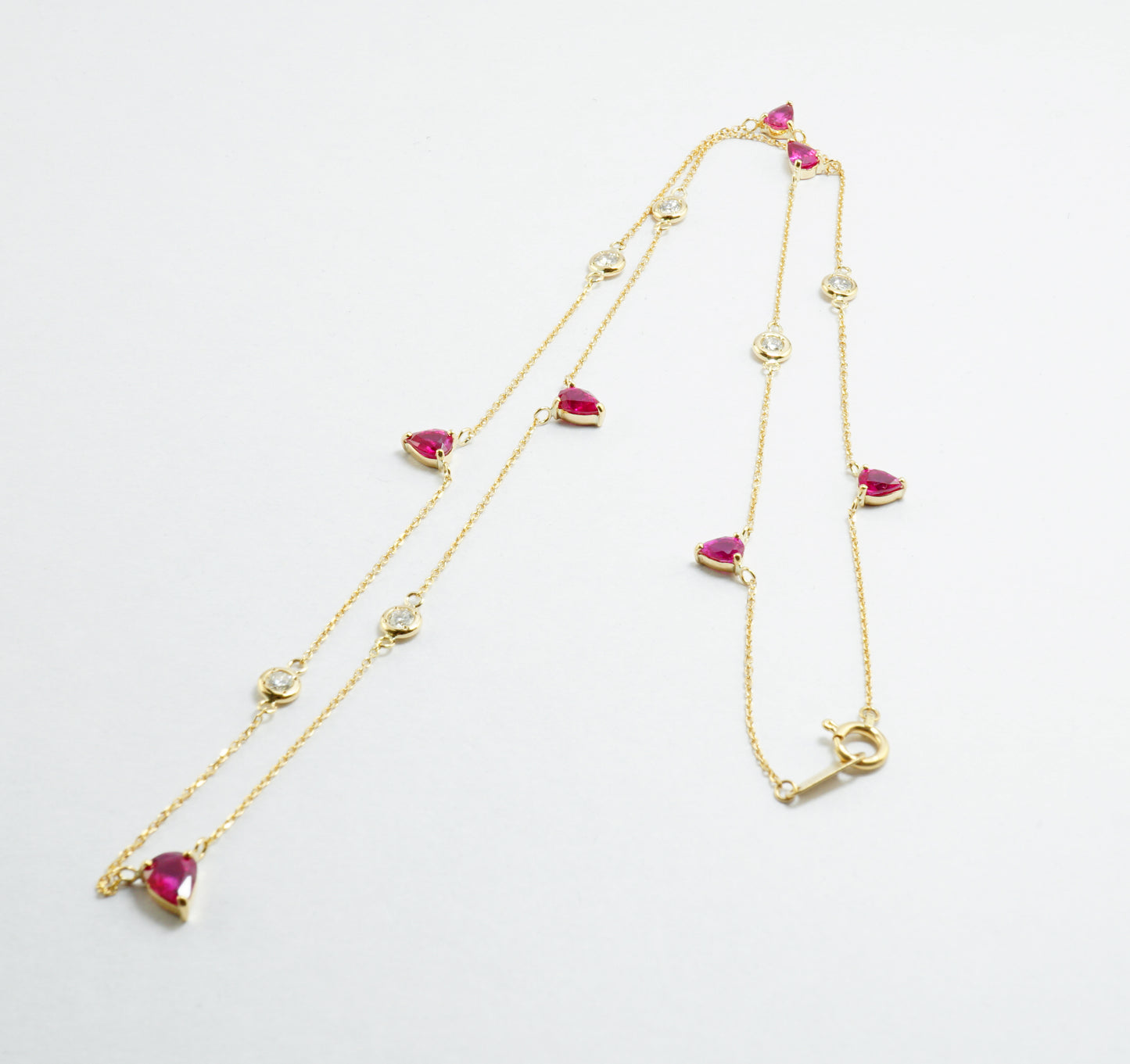 ルビー ネックレス