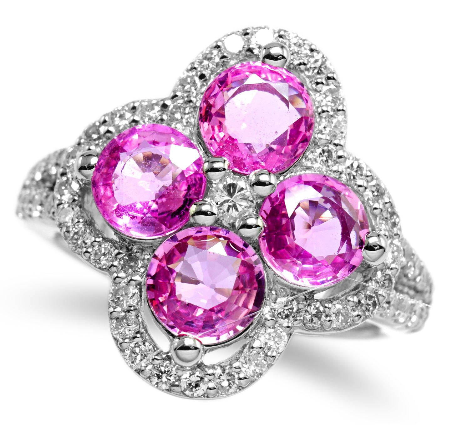 ピンクサファイア リング