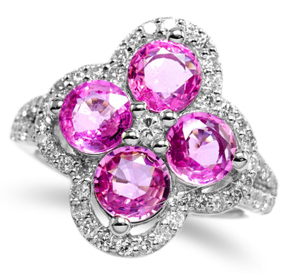 ピンクサファイア リング