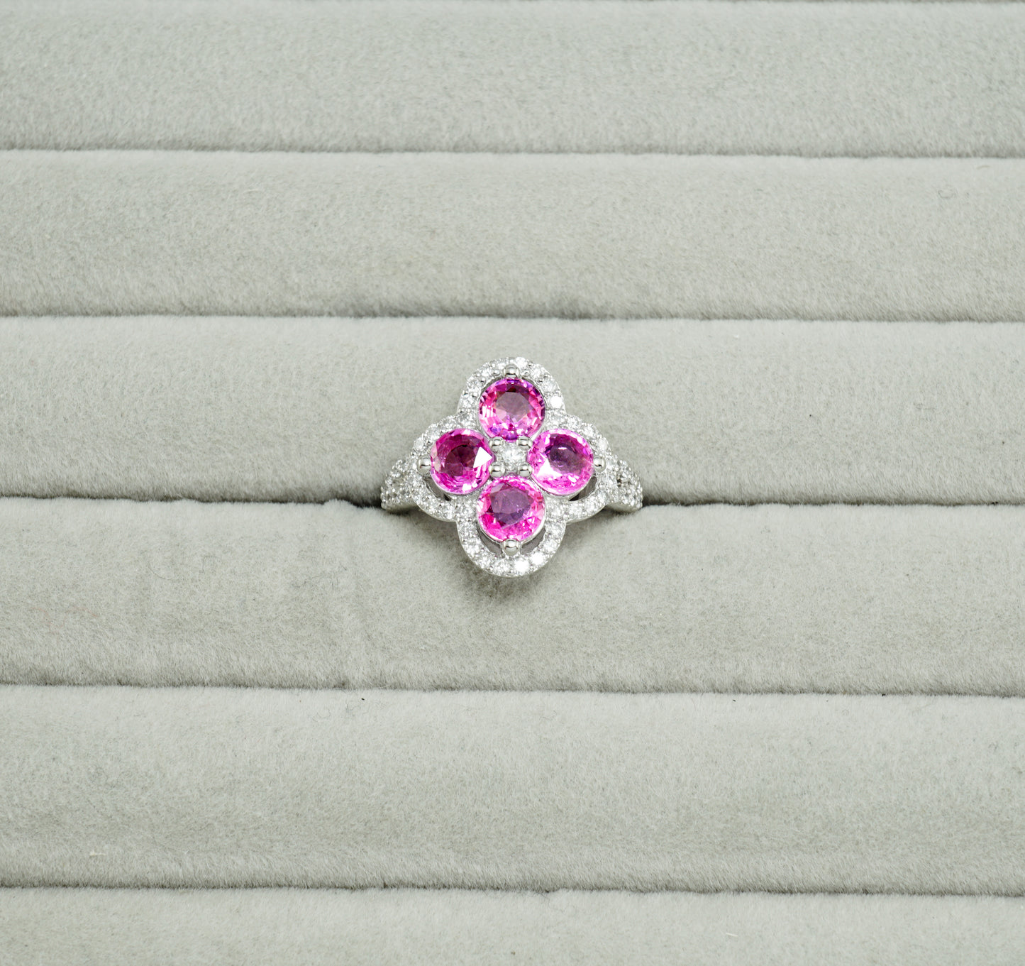 ピンクサファイア リング