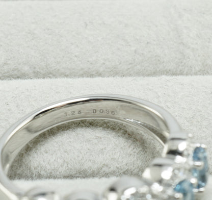 アクアマリン リング