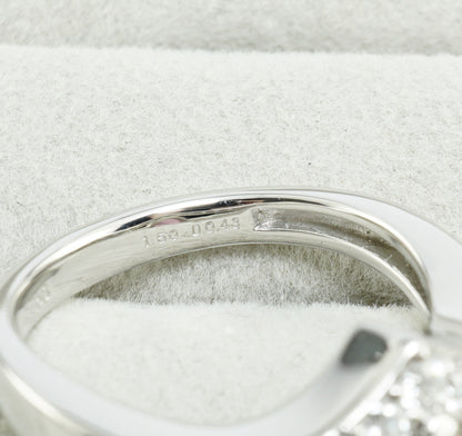 パパラチヤサファイア リング