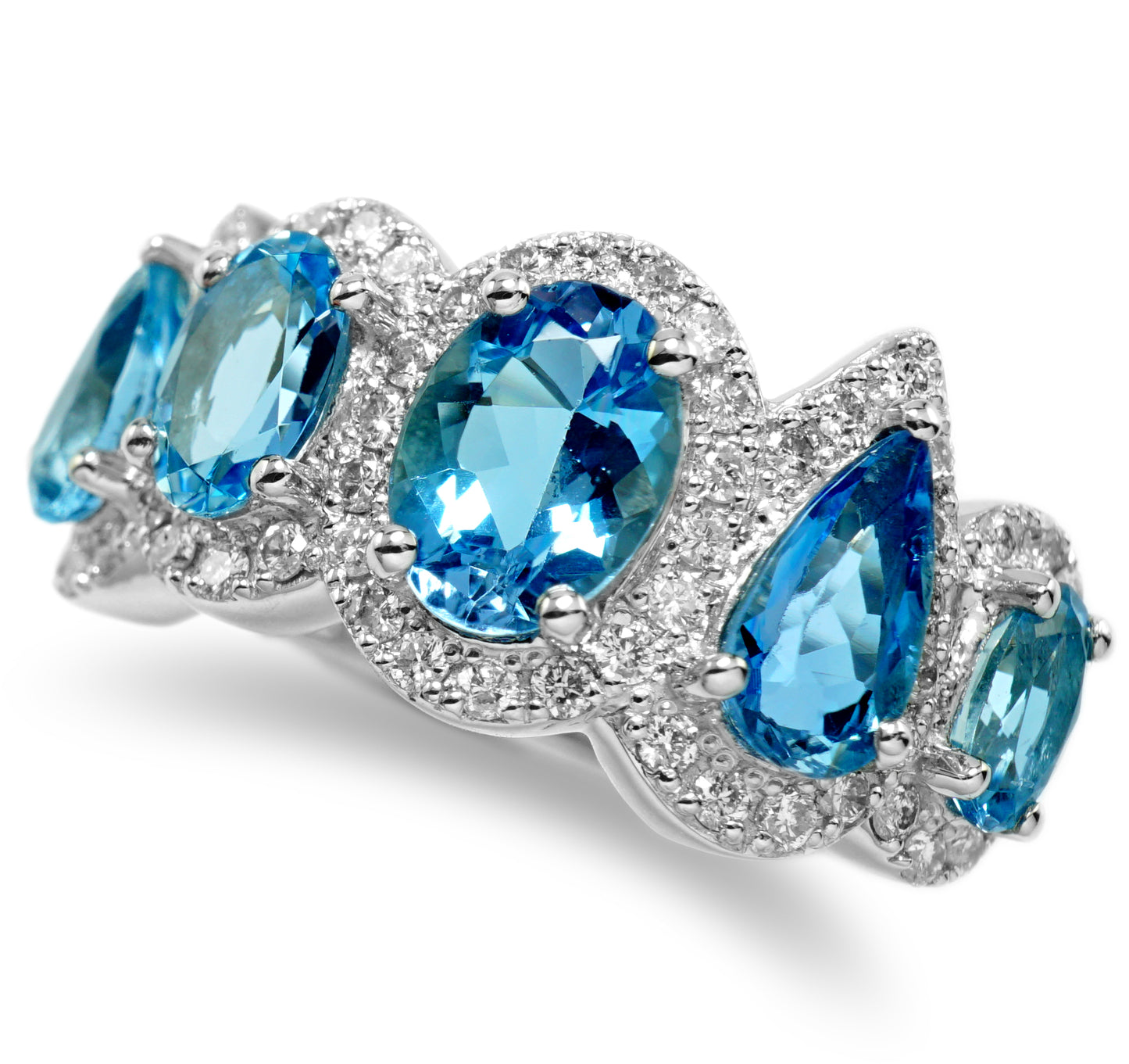 アクアマリン リング