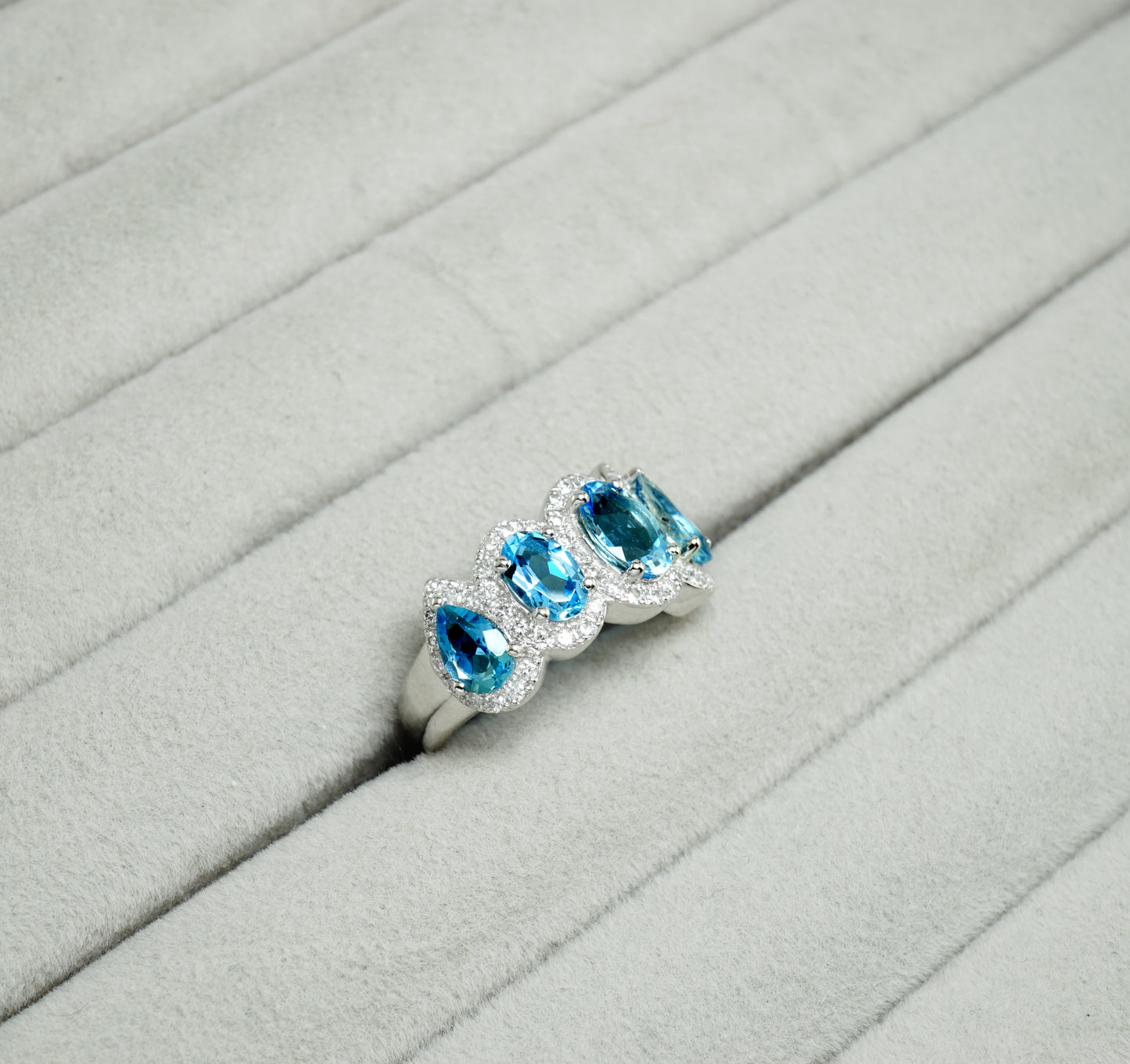 アクアマリン リング