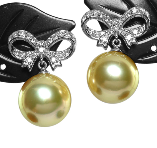 南洋白蝶真珠 ピアス