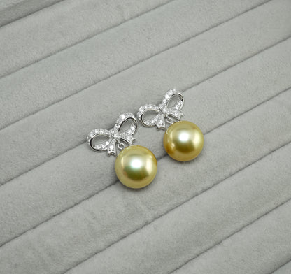 南洋白蝶真珠 ピアス