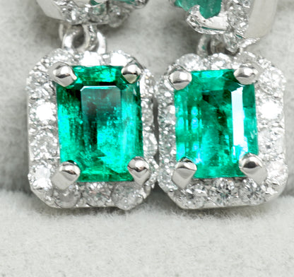 エメラルド ピアス