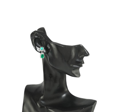 エメラルド ピアス