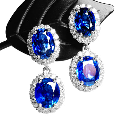 サファイア ピアス