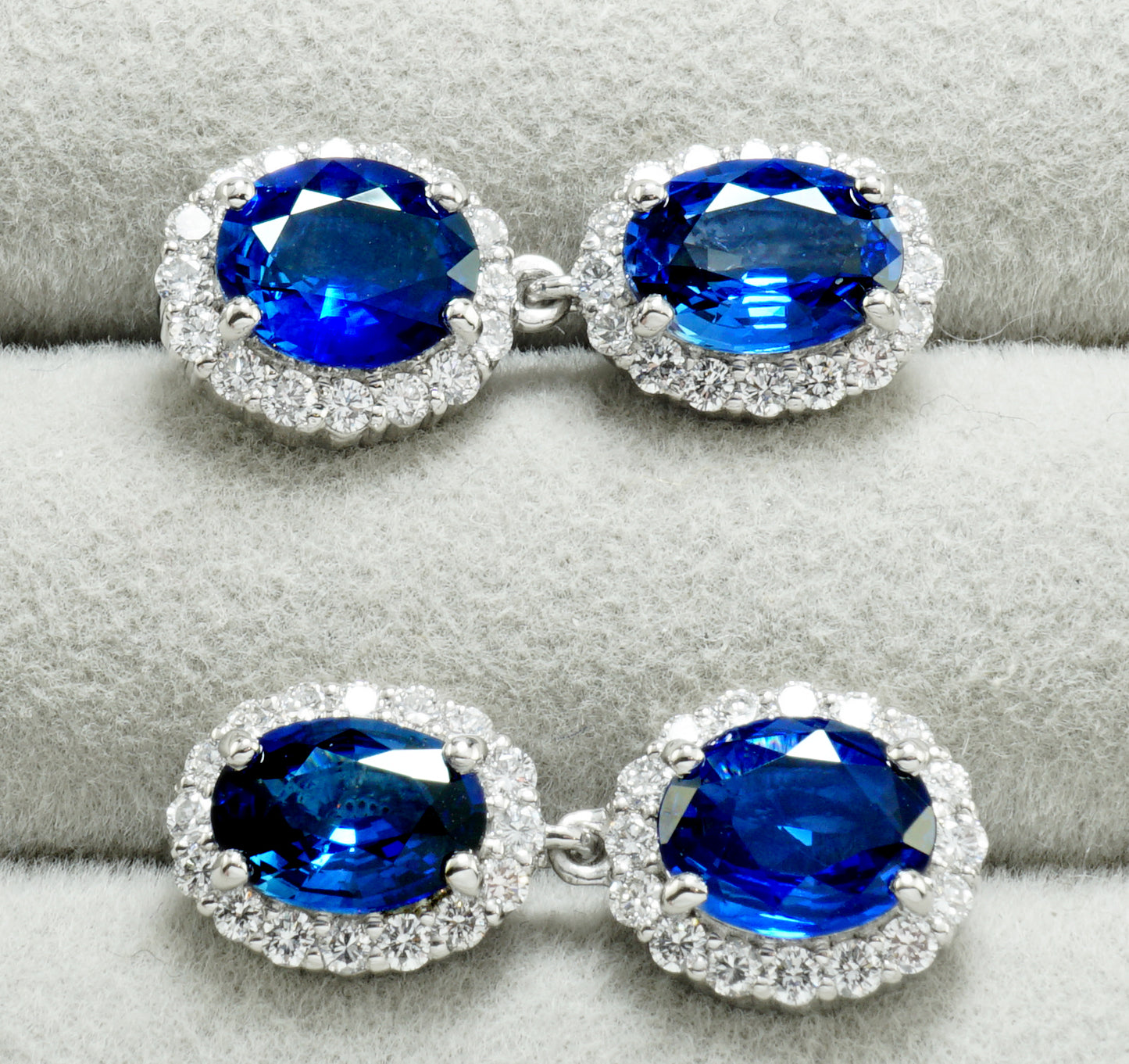 サファイア ピアス