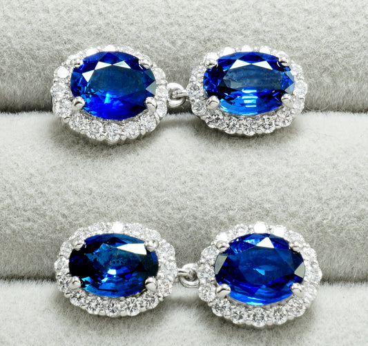 サファイア ピアス