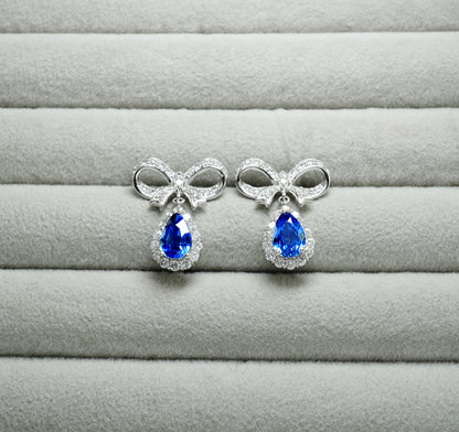 サファイア ピアス