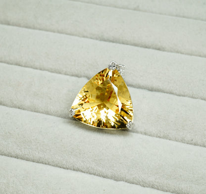 イエローベリル ペンダントトップ