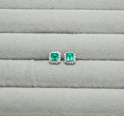 エメラルド ピアス