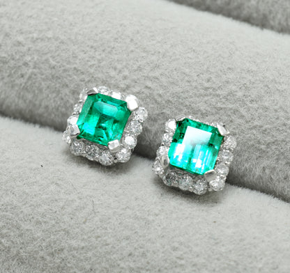 エメラルド ピアス