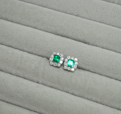 エメラルド ピアス