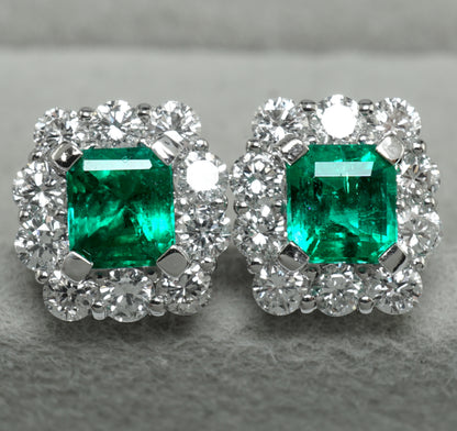 エメラルド ピアス