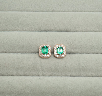 エメラルド ピアス