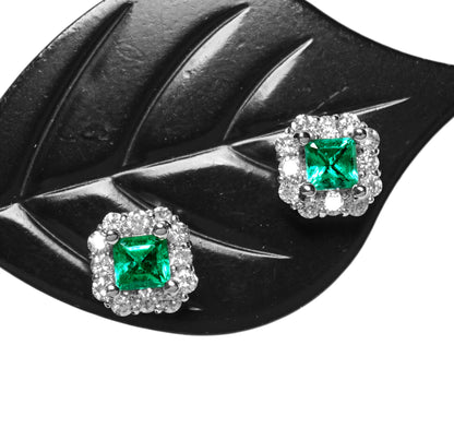 エメラルド ピアス