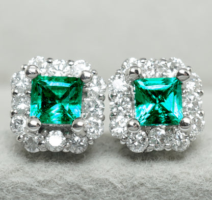 エメラルド ピアス