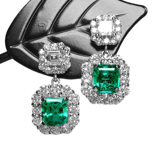 エメラルド ピアス